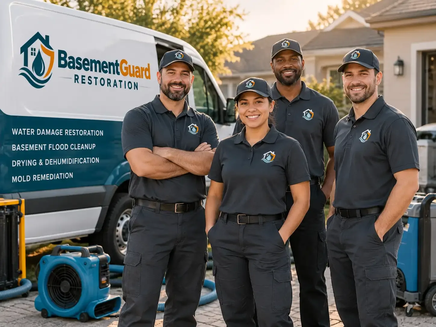 Basement Water Damage Restoration company in Swaledale, IA
